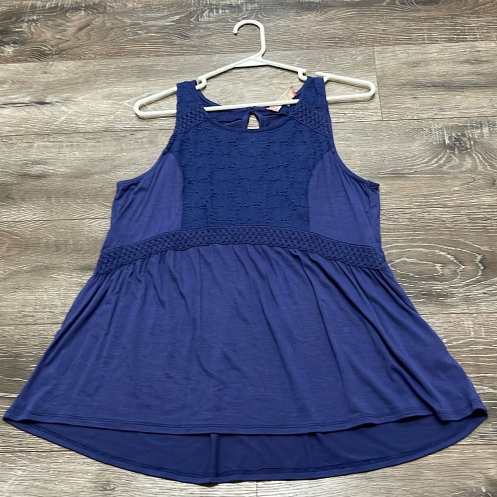 Navy Tank Top